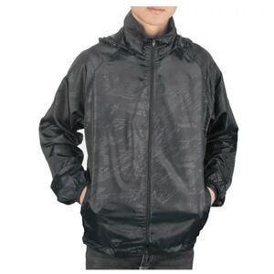 Sayfut Unisex Zip up Windbreaker Packable Lightweight Hooded Medium